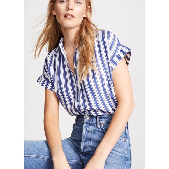 Madewell Tops - Madewell • Central Shirt in Shea Stripe